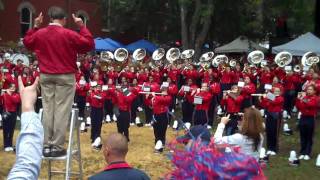 Ole Miss Band Grove 10102009 Dixie With Love [upl. by Ennaillij665]