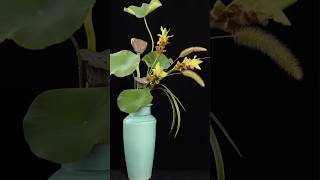 Grass Flower stand decor videos satisfying flowers [upl. by Hedvah108]