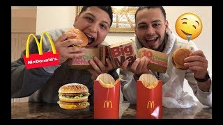 THE ULTIMATE MCDONALDS CHALLENGE [upl. by Idnarb]