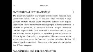 Fabulae Faciles 35 The Defeat of the Amazons [upl. by Innor]