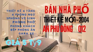 D031 Cơ Hội Sở Hữu Nhà Phố  Thiết Kế Độc Đáo 2024  An Phú Đông 12 4PN Gara Ô Tô Giá 590 Tỷ [upl. by Clair]