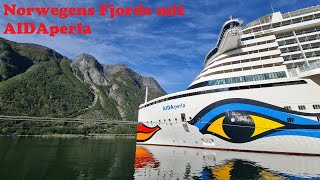 Norwegens Fjorde mit AIDAperla [upl. by Wynny]