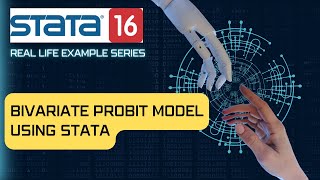 Estimate Bivariate Probit Model Using Stata  Real Life Examples [upl. by Karol414]