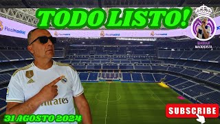 31 de agosto de 2024🚨ULTIMA HORA🚨OBRAS SANTIAGO BERNABÉU Real Madrid 2024 [upl. by Duarte859]