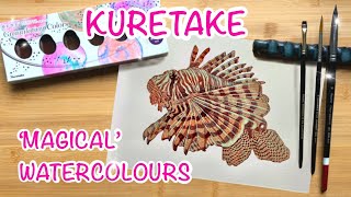 KURETAKE MAGICAL GRANULATING WATERCOLOURS [upl. by Seroka]