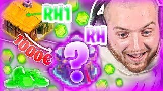 🔥🤯WER GEWINNT 12h RATHAUS RACE  Welches RH mit 1000€ in Clash of Clans [upl. by Albina]