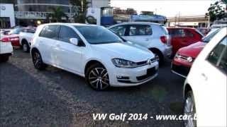 Novo Golf 2014 Highline e GTI  wwwcarblogbr [upl. by Marika]