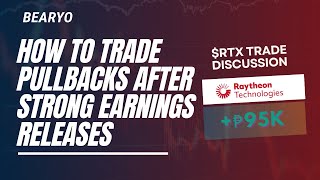 ₱95k in 9 Trading Days  RTX Post Earnings Pullback Trade [upl. by Uol]