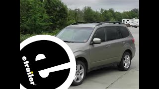 etrailer  Setting up the DrawTite MaxFrame Trailer Hitch Receiver on your 2009 Subaru Forester [upl. by Chung]