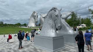 20th May 2024 Day 8 Stirling Castle Kelpies Edinburgh Castle TramMuseum and Peebles Cuddy Bridge [upl. by Wilmott]