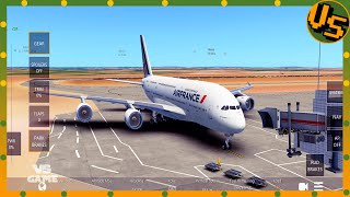 First Flight With Airbus a380  Infinite Flight  Flight Simulator Android Gameplay [upl. by Quintina]