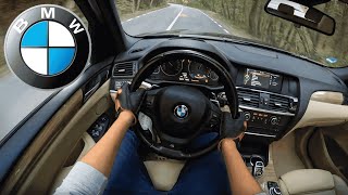 BMW X3 2013 F25  35d 313 HP xDrive  POV TEST DRIVE [upl. by Lenhart450]