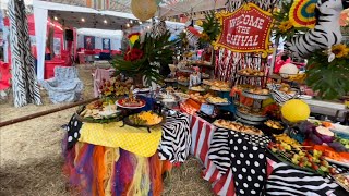 Ole Miss Zebra Tent Tailgate before Alabama Game [upl. by Ahsiled]