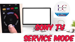 SONY LED TV Service Mode amp Self Diagnostic Check Mode 🔥🔥🔥 [upl. by Llesig]