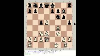 Stockfish 17 vs Monty 1  Gedult Carr Defense chess [upl. by Lenwood782]