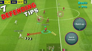 7 Defending Tips  eFootball Pes 2023 Mobile  Basic  Pro Tips For Defending [upl. by Jun]