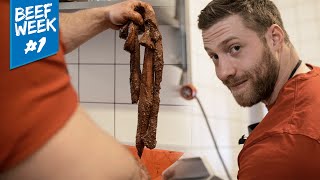 Fleisch mal anders  Ich mache Biltong  Beef Week 1 [upl. by Francine]