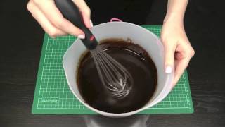 Make Chocolate Ganache Frosting EASY Recipe and Instructions  A Cupcake Addiction How To Tutorial [upl. by Ameluz883]