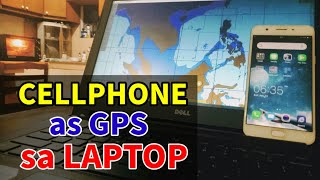 Gamitin Ang Cellphone As GPS Sa Laptop  OpenCpn  Seaman Vlog [upl. by Seftton31]