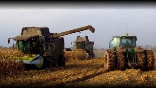 Superteam  Autumnal Harvest 2014 INTRO Claas Lexion 550 560 amp 660 [upl. by Edgar]