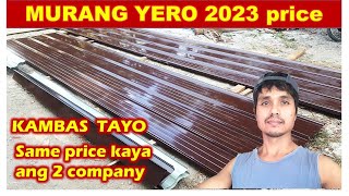 MURANG BILIHAN NG YERO 2023 PRICE [upl. by Walke]