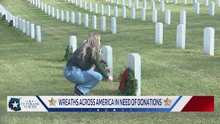 Wreaths Across America donations down this year [upl. by Ezarra]