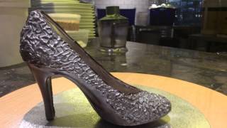 How to decorate chocolate shoe [upl. by Nnyleuqaj]