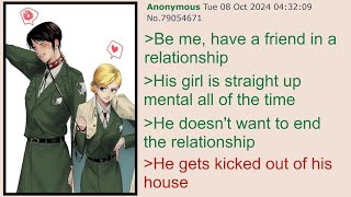 Anon is Jealous of His Friend  4Chan Greentext Story [upl. by Yerhpmuh]