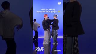 TXTS DEJA VU relay dance being a MESS 😭✋ kpop trend trending viral txt [upl. by Heinrich209]