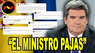 LINCHAN al Ministro Escrivá por el “PAJAPORTE” “SAUNISTAS”💥 [upl. by Eniruam263]