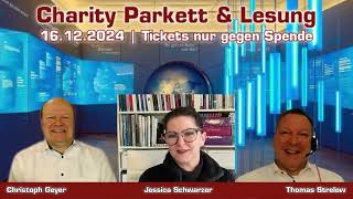 CharityLesung Interview mit Bestsellerautorin Jessica Schwarzer [upl. by Holmun916]