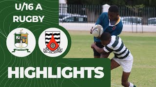 Union High School vs Cradock High School  U16 A Rugby [upl. by Anolahs]