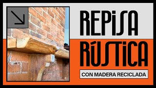 ¡Cómo hacer repisas de madera rústicas DIY [upl. by Aitas572]