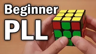 Rubiks Cube Easy 2Look PLL Tutorial Beginner CFOP [upl. by Tidwell]