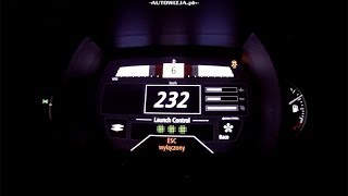 Renault MEGANE RS TCe 280 EDC acceleration 0100 kmh 0200 kmh 0400 m [upl. by Sylram]