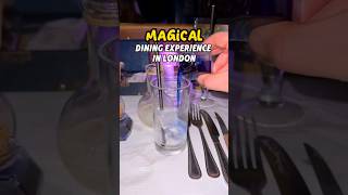 Magical Dining Experience In London Taste Film londonfoodguide londonactivities londonfoodies [upl. by Deeanne]