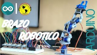 Brazo Robótico con Arduino  2018  Colegio Americano Huehuetenango [upl. by Beare]