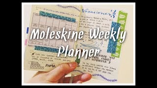 Moleskine weekly planner [upl. by Eiggem634]