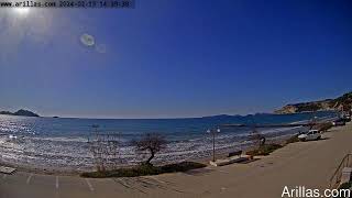 20240215 Arillas Corfu Live Webcam [upl. by Aseela]