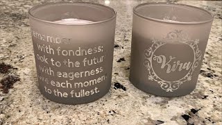 Easy DIY Cricut Candle Personalization 🔴 [upl. by Nuncia]