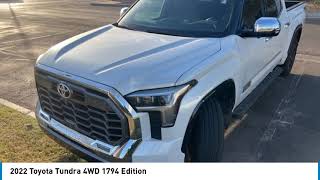 2022 Toyota Tundra 4WD 119102 [upl. by Ken]