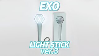 ОБЗОР EXO lightstick ver 3 [upl. by Netsrijk154]