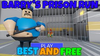 FREE Barrys Prison Run UNCOPYLOCKED Obby  BEST [upl. by Guerra972]