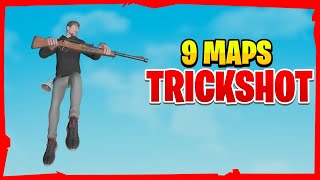 🎯🌠 best 9 trickshot maps in fortnite codes 2023  trickshot map code fortnite 🎯🌠 [upl. by Niuqaoj472]