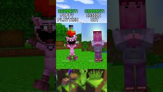 INSIDE OUT 2 vs SMILING CRITTERS in MINECRAFT minecraft insideout [upl. by Tremann344]