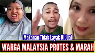 WARGA MALAYSIA NGAMUK Makanan Bazzar Malaysia Tidak Berkualitas  Intan Nurliana Kena Karma [upl. by Nojram642]