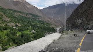 Jaglot Skardu Road Landsliding [upl. by Gingras266]