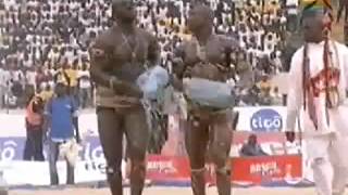 Derniers préparatifs avant le grand combat Modou Lo Vs Balla Gaye 2  Bantamba  07 Août 2012 [upl. by Daenis]