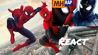 valkiriaspeter react a rap do homem aranha [upl. by Rebliw]