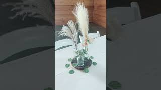 Pampas grass centerpiece idea [upl. by Pavior]